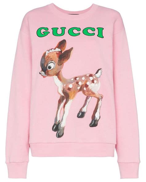 bambi sweatshirt|gucci bambi sweatshirt.